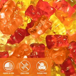 Bonbons Gélifiés Végétaux de Relaxation Extra Forts au Chanvre Pur Infusé à l'Ashwagandha et à la L-Théanine pour le Sommeil des Adultes - Marque Blanche - Product Image 3
