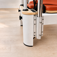 Lit de Pilates en alliage d'aluminium avec tour à ressorts réglable pour usage domestique, studio ou équipement de salle de sport commerciale