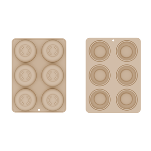 Molde de Silicona Redondo para Pastel de 6 Cavidades, LFGB 100% Grado Alimenticio, Platino Antiadherente, Libre de BPA, para Hacer Pasteles de Mousse - Product Image 5