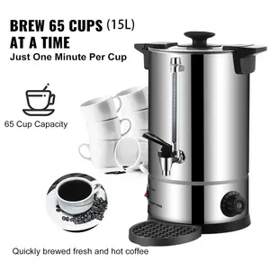 2024 UPGRADE 50-Cup 8L Percolate Coffee Maker Hot Water Urn With Great Price