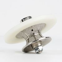 Fraises à chanfreiner diamantées Raizi 20 mm 3/4'' pour profil de bord, meule à affûter pour granit, marbre, pierre, plan de travail