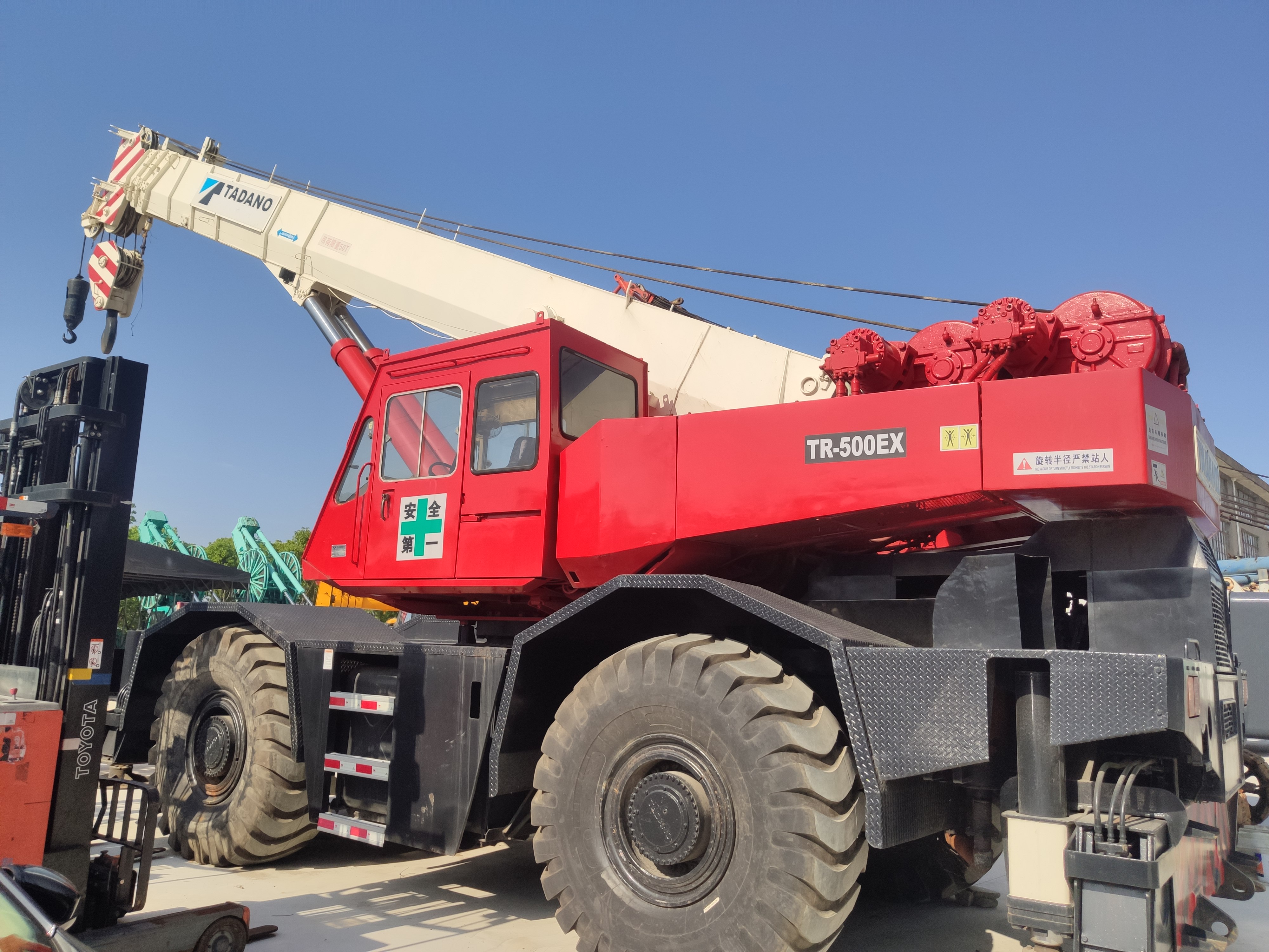 Tadano 50 Ton off Road Crane - Durable & Powerful Performance