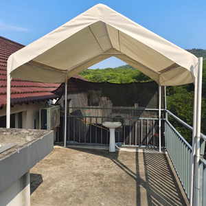 Stable voiture extérieur Garage abri d'auto pour moto petite taille Gazebo tente voiture auvent pour la protection solaire - Product Image 6