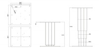 Bureau réglable en hauteur 6000n actionneurs Hi Duty pied de Table synchrone 24V DC colonne de levage électrique télescopique linéaire