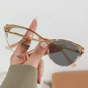 KENBO Eyewear Fashion Personality Color-changing Anti-blue Glasses Cat-eye Frames Support Customize Wholesale Cheap Price