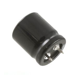 ตัวเก็บประจุแบบมีรูเปิดผ่านช่องใส่สารส้ม330 uF 20% 180V Snap th LGU2Z331MELZ 330 uF - Product Image 1