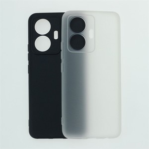 เคสโทรศัพท์มือถือซิลิโคนเนื้อด้านสำหรับ VIVO <span class=keywords><strong>T1</strong></span> 4G สีดำ V2153ผู้ผลิตขายส่ง - Product Image 1