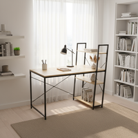 Meuble de rangement Yuantu en MDF, type gauche et droit, pour la maison, bureau d'étudiant, bureau d'ordinateur, table de jeu électronique