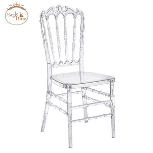 بيع بالجملة تصميم مأدبة الزفاف الحديثة شفافة الراتنج مريحة واضحة كراسي كياري للحدث - Product Image 4