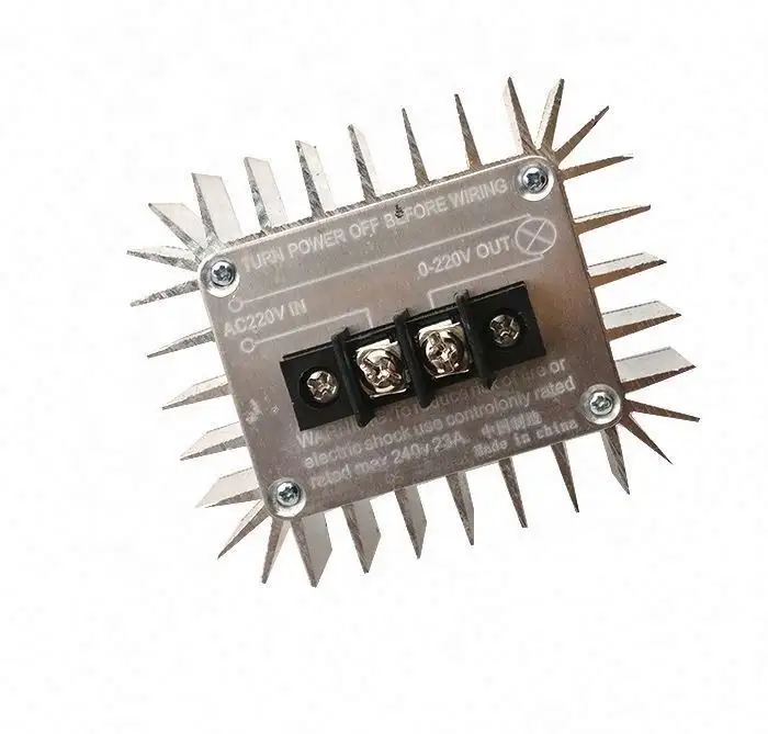 5000W dijital SCR voltaj regülatörü sönük termostat sıcaklık Motor hız kontrol cihazı AC 220V PWM