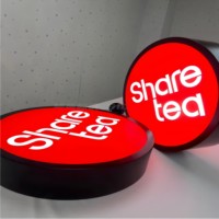 DakeSign Factory Wholesale Custom Slim Double Sided LED Panel Light Box Indoor Advertising Company Direction Cinema Poster Frame