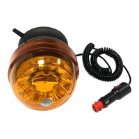Feux de signalisation LED, clignotants, rotatifs, avec base magnétique, accessoire de sécurité d'urgence pour véhicule, avec allume-cigare