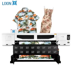 4 Printkoppen Textiel Warmteoverdracht Printer Rollen Om Te Rollen 4-kops Printer Machine Textiel Afdrukken Sublimatie Printer