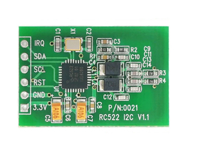 โมดูลการ์ดรีดเดอร์ RFID ขนาดเล็กพอร์ต <span class=keywords><strong>I2C</strong></span> <span class=keywords><strong>RC522</strong></span> | 13.56MHz โมดูลคลื่นความถี่วิทยุของการ์ด IC - Product Image 1