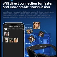 Lunettes Intelligentes OEM SDK avec Caméra IA 8MP, Réduction de Bruit Double Micro, Appel et Reconnaissance IA pour Réunions et Travail sur le Terrain