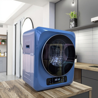 Máquina secadora de ropa de bebé de acero inoxidable portátil más vendida secadora automática para ropa