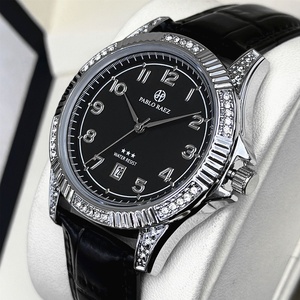 Reloj de Pulsera de Cuarzo para Hombre, de Negocios, con Correa de Cuero, con Fecha Luminosa, de Lujo, OEM ODM, con Esfera de Agujas, para Hombre - Product Image 1