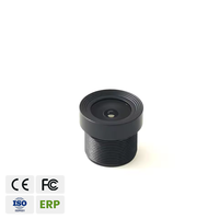 2.88mm  F2.0  120 °   Lente Gran Angular M12, Impermeable IP68, para Mini Monitor de Bebé, Cámara IP, Timbre de Puerta, Cámara de Seguridad con Visión Nocturna