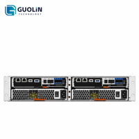 Lenovo ThinkSystem DE4200H 2U24, Sistema de Almacenamiento en Red (SAN) Híbrido con Flash Array, 64 GB, Controlador Dual, 25/10GbE ISCSI, 16/32Gb FC, 12Gb SAS, 96 Unidades, 2.3PB