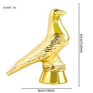JinZun custom di alta qualità di plastica trofei e medaglie prezzo all'ingrosso premi stile piccione trofeo - Product Image 5