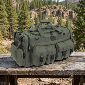 <b>25L</b> Camouflage Tactical <b>Backpack</b> Air Cushion Belt Waterproof Zipper Closure PVC Lining MOLLE System Unisex Outdoor Hiking - Product Image 3