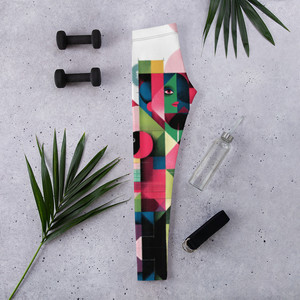 Leggings Deportivos Sin Costuras para Gimnasio y Yoga - Cintura Elástica, Tejido Elástico, Spandex Estampado, Ropa Deportiva Informal - Product Image 6