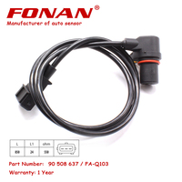 Capteur de position du vilebrequin CKP de qualité supérieure Fonan, capteur CKP 90508637 1238750 pour OPEL