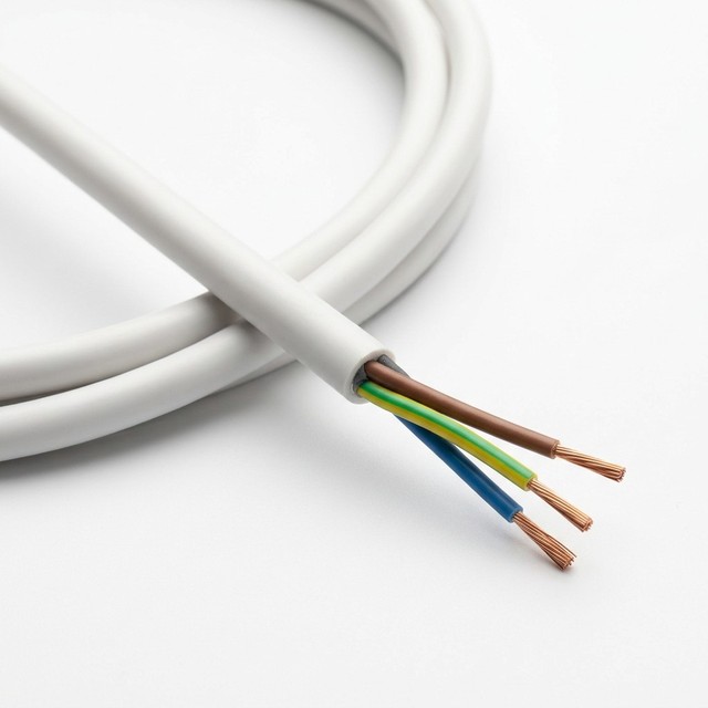 RVV 3 Core 4 AWG 300V Copper PVC Insulated PVC Sheathed Flexible Control Cable Electric Cable Equipment Connection