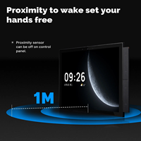 JUNSHUO Smart Home Solution Panel Smart Home Max 10,1 pulgadas integrado Alexa Flush Panel táctil montado en la pared funciona con estación de llamadas