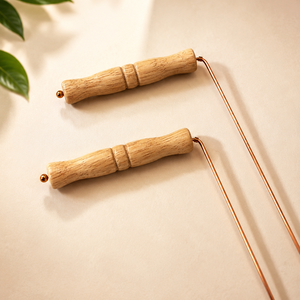 Juego de Varillas de Radiestesia de Cobre al por Mayor, Herramientas para la Búsqueda de Agua, Prospección de Oro y Feng Shui - Product Image 5