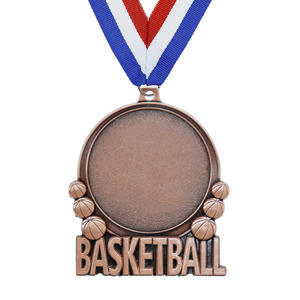 Medallas Religiosas y Deportivas Personalizables de Aleación de Zinc 3D, Esmaltadas, Pulimentadas, Chapadas en Bronce/Latón, Fundidas a Troquel, con Protección UV y Acero Inoxidable - Product Image 1