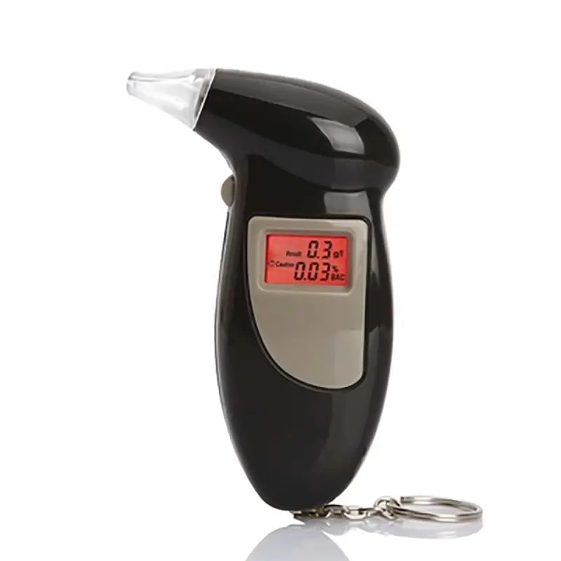 माप रेंज 0.00 - 0.19% बीएसी 0.0-1.9g/एल डिजिटल सांस शराब परीक्षक डिटेक्टर सांस विश्लेषक Breathalyzer