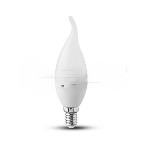 Ampoule LED - ampoule de type bougie E14, 4W, lumière blanche fraîche 6400K, idéale pour décorer et économiser de l'énergie dans n'importe quel espace. * - Product Image 1