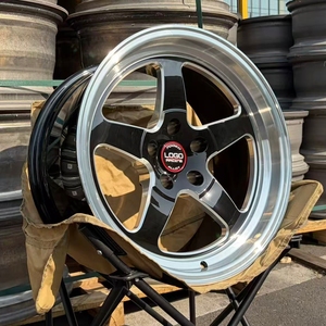 ล้อฟอร์จ WELD RT-S S71 สไตล์ <span class=keywords><strong>5</strong></span> ก้าน สีดำขอบกัดลาย 5x114.3 5x120 สำหรับรถแข่งแดร็ก วัสดุอัลลอยด์ สำหรับ Mustang GT Camaro Corvette C7 C8 - Product Image 1