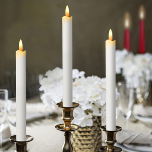Factory Supply <strong>LED</strong> Flameless Battery <strong>Candles</strong> for Home Decor Long Pole Votive <strong>Candle</strong> Remote Control for Diwali Christmas <strong>Romantic</strong> - Product Image 4