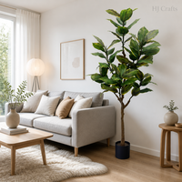 Vente en gros d'arbres artificiels en plastique Cordyline de 1,5 m, plante en pot à feuilles vertes variées de 5 pieds, luxueuse pour la maison, le bureau, le hall d'hôtel