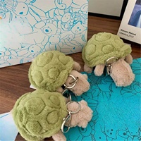 Nouveau porte-clés pendentif en peluche Tortue Timmy, jouet breloque de sac, cadeau fabriqué en Chine continentale pour les 5-7 ans