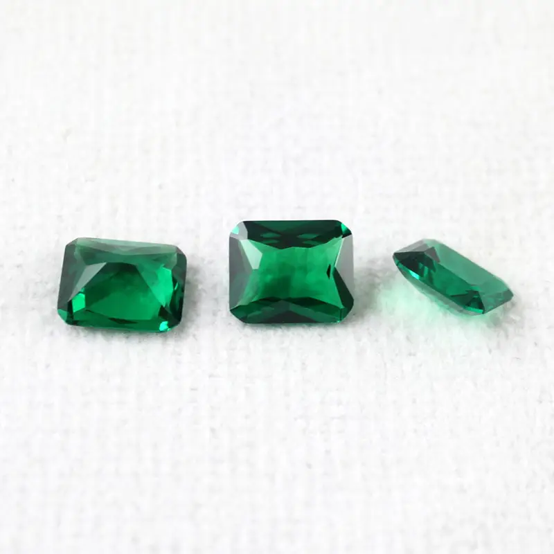 Stars gem Nano Kristall Edelsteine Achteck Form Nano Smaragd Edelsteine strahlend geschnitten lose Nano Edelsteine