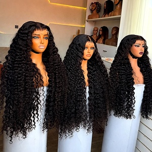 Raw Vietnamese <strong>Hair</strong> Vendor <strong>Wigs</strong> 100% <strong>Human</strong> <strong>Hair</strong> Glueless HD Lace Front <strong>Wig</strong> for Black Women Wholesale Wholesale - Product Image 3