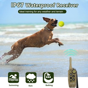 <span class=keywords><strong>Collar</strong></span> de Adiestramiento para Perros Eléctrico de 1000m con Control Remoto, <span class=keywords><strong>Collar</strong></span> Antiladridos Recargable, Impermeable, con Vibración y Sonido - Product Image 3