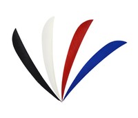 Plumes de dinde naturelles teintes en gros, bleues, noires, jaunes, pour artisanat, chasse, flèches, tir à l'arc, accessoires de plumeage