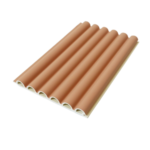 Nuovo <span class=keywords><strong>design</strong></span> interno pannello di parete wpc rivestimento scanalato pannello di parete de wpc interni per la camera da letto soggiorno - Product Image 2
