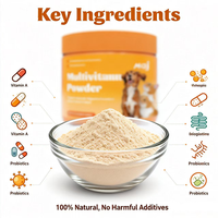Compléments alimentaires pour la santé des animaux de compagnie, poudre multivitaminée pour chiens 15-en-1, produits pour animaux de compagnie, multivitamines de qualité supérieure et vitamines pour chats, nutrition animale