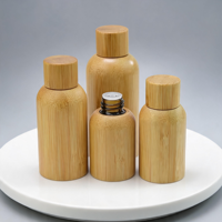 Nouveau Diffuseur d'Arômes en Promotion, Inhalateur Nasal à Huiles Essentielles avec Bâtonnet en Coton et Bouteille de Sérum en Bambou