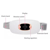 Großhandel: Tragbarer, kabelloser USB-Lade-Wärmegürtel mit 3-Gang-Vibration und Fernbedienung für die Gebärmutter und Taille