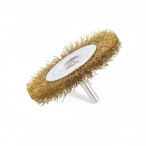 แปรงลวดสแตนเลสขนาด 50x6 มม. พร้อมก้านสำหรับขัดโลหะ - Product Image 2