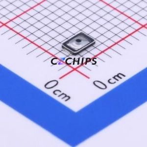 1TS015A-2500-0600-CT Tactile Switch SMD,3x2mm Switch Single Pole Single Throw Round Button 2.5N Vertical Mount - Product Image 1