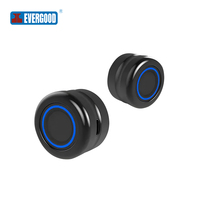 EVERGOOD Nouveau Design # Serrures électroniques biométriques à capteur d'empreintes digitales ZC01 fonctionnant sur batterie, utilisées pour les armoires et les tiroirs