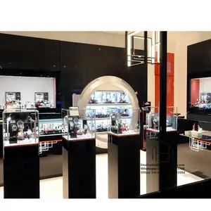 Relógios personalizados loja exposição loja relógio contador design relógio exposição loja