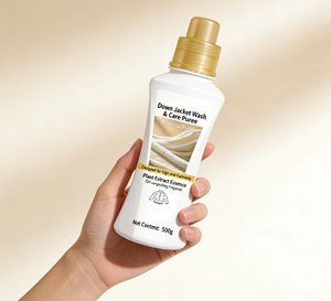 น้ำยาทำความสะอาดเสื้อแจ็คเก็ตขนเป็ดแบบธรรมชาติและเป็นมิตรต่อสิ่งแวดล้อม ขจัดคราบน้ำมัน/นม/ผลไม้ได้อย่างล้ำลึก <span class=keywords><strong>สูตร</strong></span>ได้รับการรับรองมาตรฐานระดับชาติ - Product Image 5